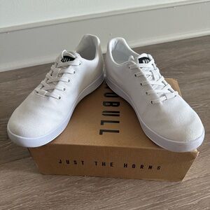 NOBULL White Canvas Trainer Low Women’s Size 8